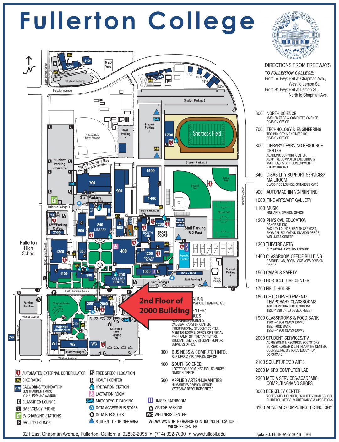 Hours and Location | Counseling at Fullerton College