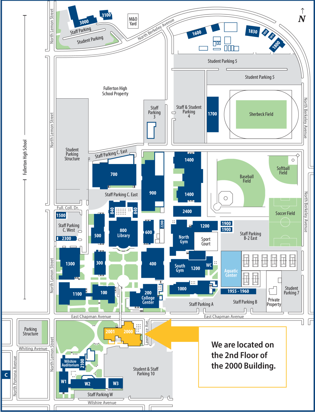 Hours and Location Counseling at Fullerton College